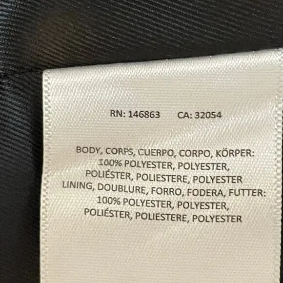 Anthropologie Mare Mare Sequin Tweed Coat Plaid Women’s M Black White New - Picture 14 of 16